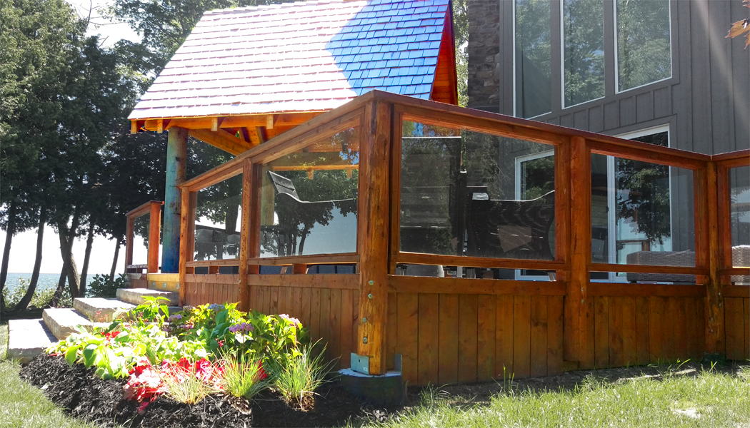 &reg; MicroPro InvisiRail Gazebo Deck