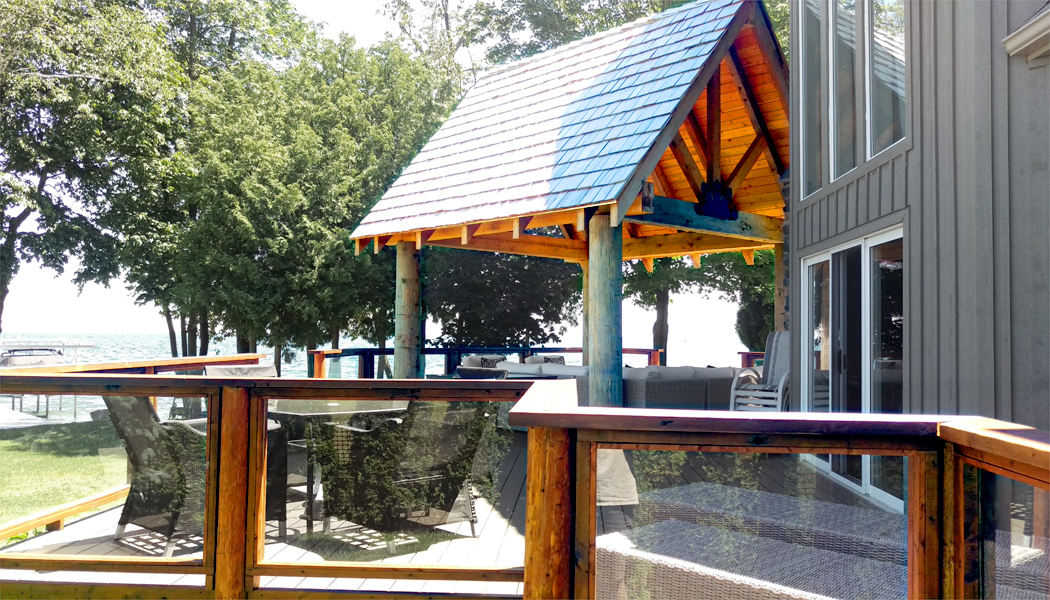 &reg; MicroPro InvisiRail Gazebo Deck