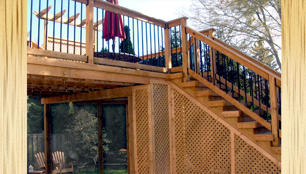 Upper & Lower Level Deck