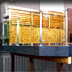&reg; InvisiRail Ironstone Composite Floor & Cedar Rail Deck